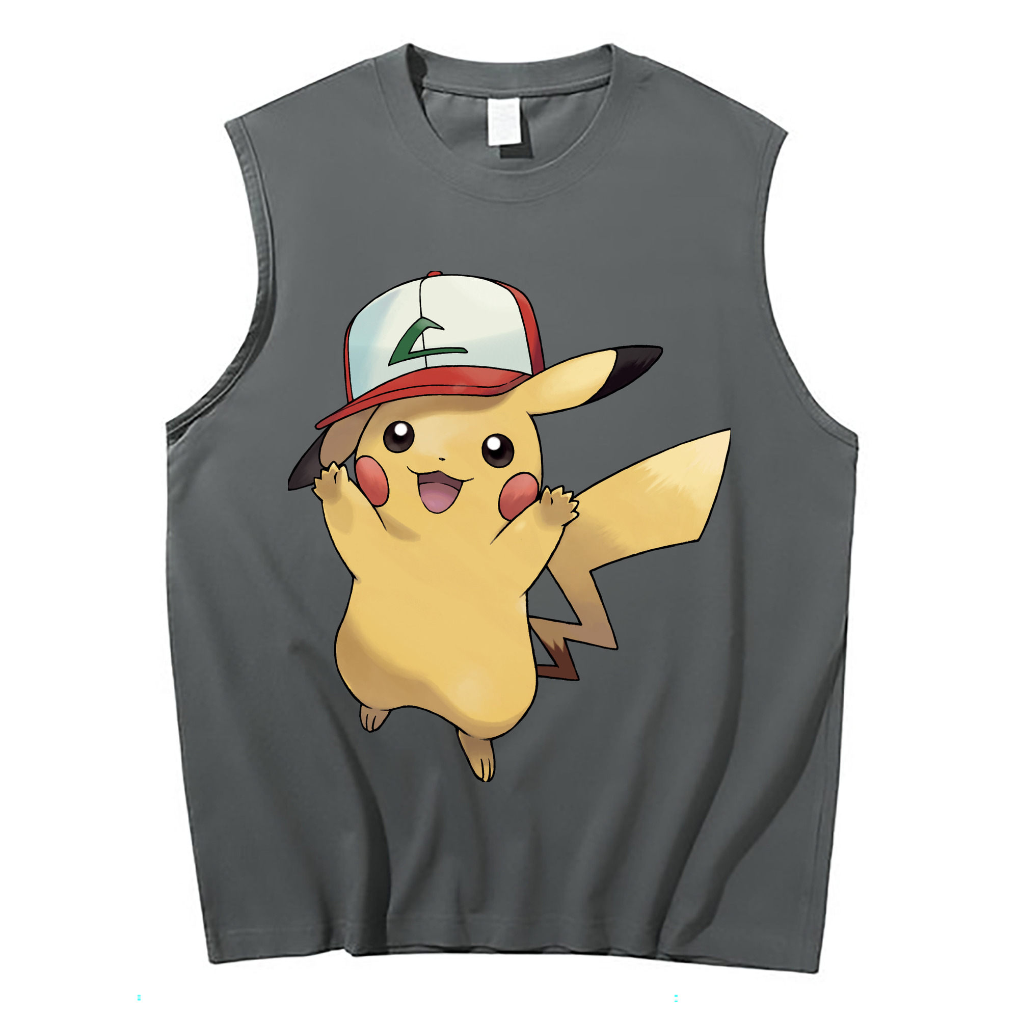 （画像用） ポケットモンスター Pokémon コットン100％タンクトップ（フロントプリント）